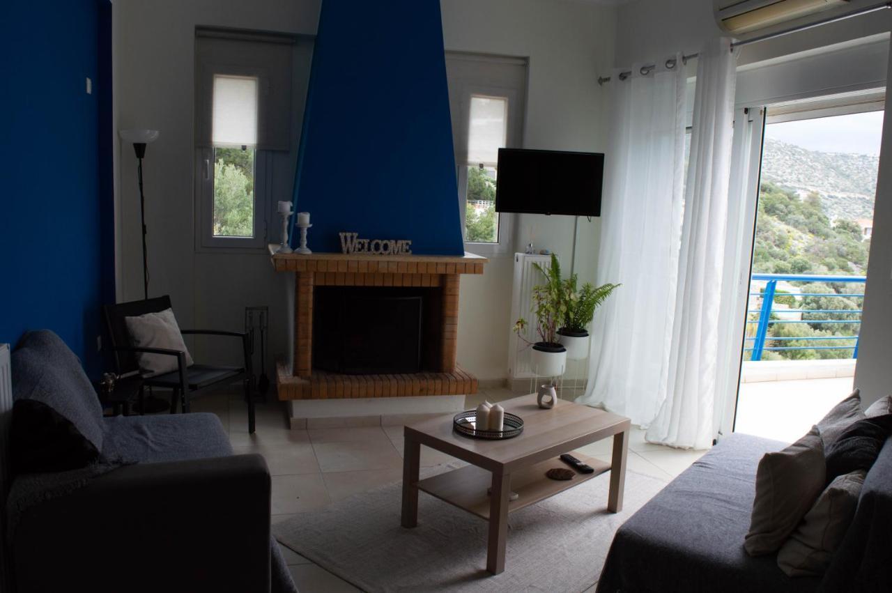 Apartmán Blue And White Schinias Exteriér fotografie